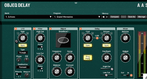 AAS Applied Acoustics Systems OBJECT DELAY